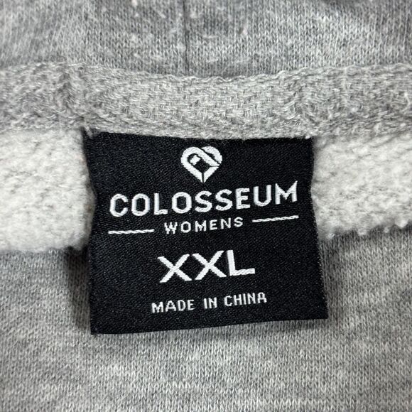 Louisville Cardinals Pullover Women's XXL Red Gray Cowl Neck Graphic Long Sleeve - Picture 6 of 7